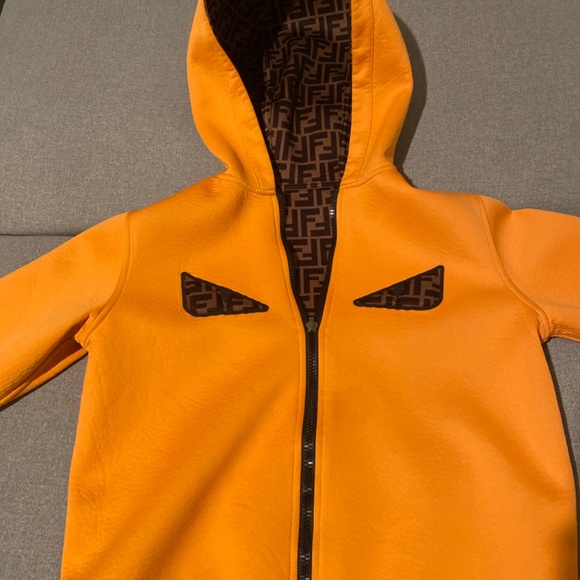Boys’ Fendi Reversible Zip-up Hoodie - Picture 3 of 5